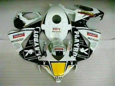 Honda CBR 1000 RR 2008-2011 - Blanco Negro Playboy