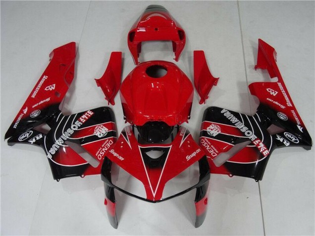 Honda CBR 600 RR 2005-2006 - Rojo Negro Honda CBR 600 RR 2005-2006 - Rojo Negro