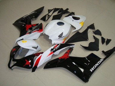 Honda CBR 600 RR 2007-2008 - Blanco Negro Rojo