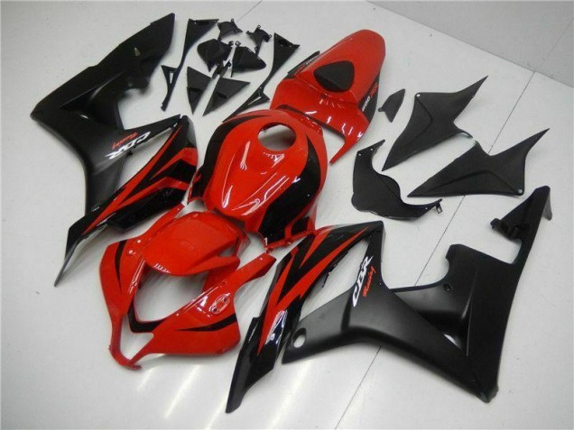 Honda CBR 600 RR 2007-2008 - Negro Rojo Honda CBR 600 RR 2007-2008 - Negro Rojo