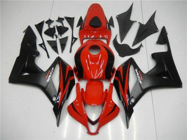 Honda CBR 600 RR 2007-2008 - Negro Rojo Honda CBR 600 RR 2007-2008 - Negro Rojo