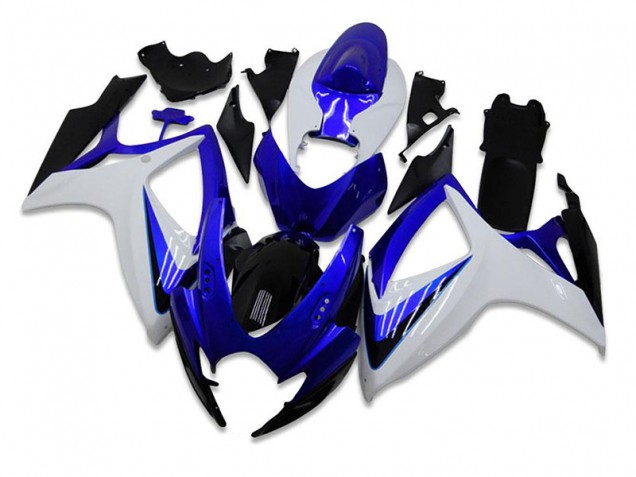 Suzuki GSXR 600 / 750 K6 2006-2007 - Azul Blanco Suzuki GSXR 600 / 750 K6 2006-2007 - Azul Blanco