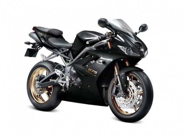 Triumph Daytona 675 Triple 2009-2012 - Negro