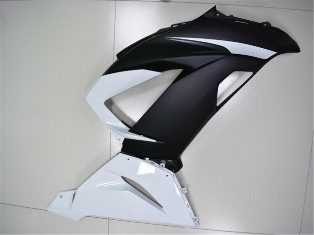 Kawasaki ZX6R 2013-2018 - Blanco Negro Kawasaki ZX6R 2013-2018 - Blanco Negro