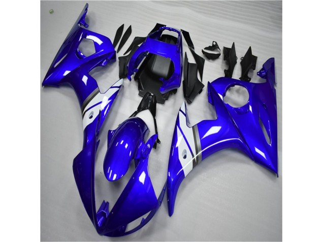 Yamaha R6 2003-2005 - Azul Blanco Yamaha R6 2003-2005 - Azul Blanco