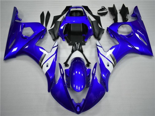 Yamaha R6 2003-2005 - Azul Blanco Yamaha R6 2003-2005 - Azul Blanco