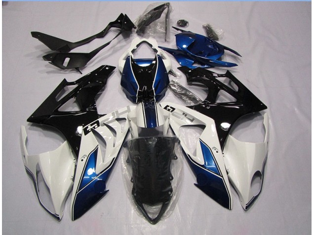 BMW S1000RR 2009-2014 - Blanco Azul BMW S1000RR 2009-2014 - Blanco Azul