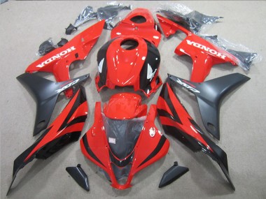 Honda CBR 600 RR 2007-2008 - Negro Rojo