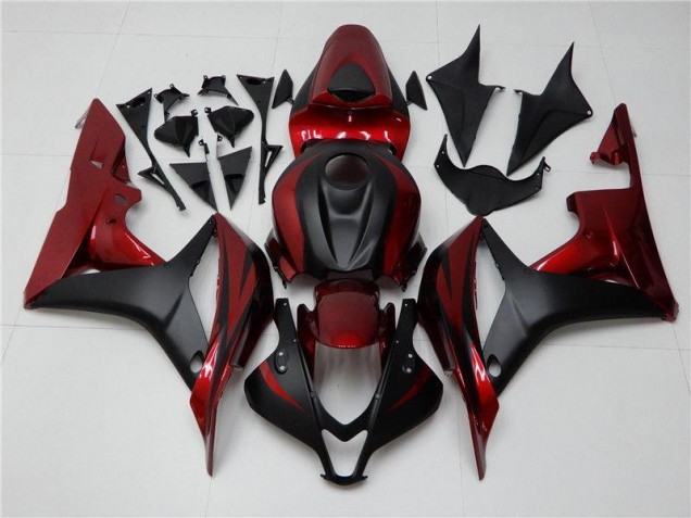 Honda CBR 600 RR 2007-2008 - Rojo Negro Honda CBR 600 RR 2007-2008 - Rojo Negro