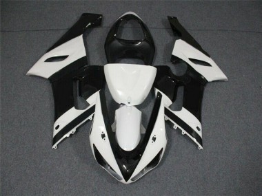 Kawasaki ZX6R 2005-2006 - Negro Blanco