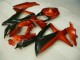 Suzuki GSXR 600 / 750 K8 2008-2010 - Rojo Negro Suzuki GSXR 600 / 750 K8 2008-2010 - Rojo Negro