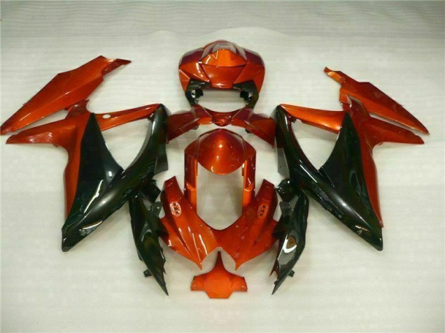 Suzuki GSXR 600 / 750 K8 2008-2010 - Rojo Negro Suzuki GSXR 600 / 750 K8 2008-2010 - Rojo Negro