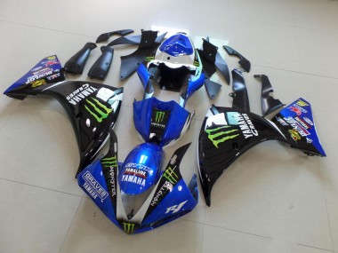 Yamaha R1 2009-2011 - Azul Negro Monster