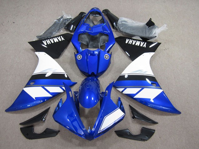 Yamaha R1 2012-2014 - Azul Negro Blanco Yamaha R1 2012-2014 - Azul Negro Blanco