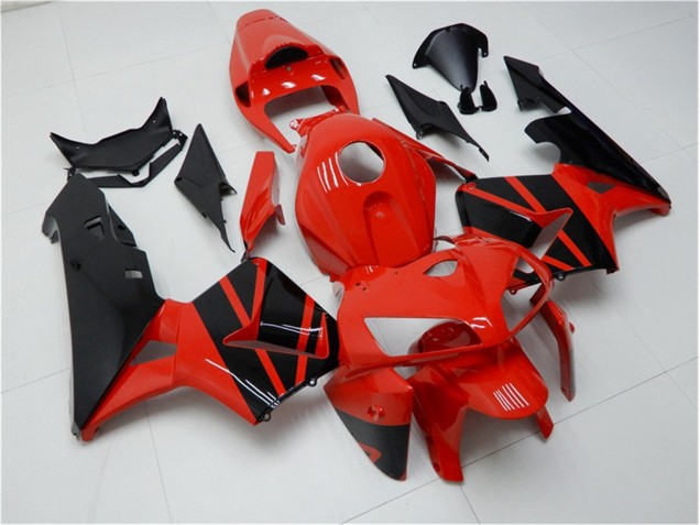 Honda CBR 600 RR 2005-2006 - Rojo Negro Honda CBR 600 RR 2005-2006 - Rojo Negro