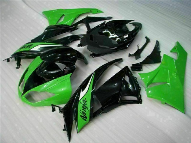 Kawasaki ZX6R 2009-2012 - Negro Verde