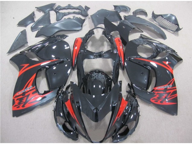 Suzuki GSXR 1300 Hayabusa 2008-2019 - Negro Rojo