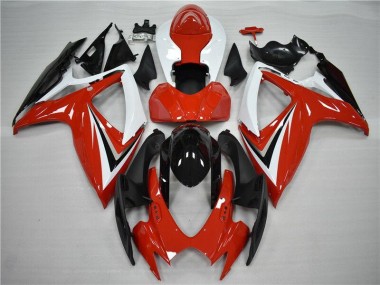 Suzuki GSXR 600 / 750 K6 2006-2007 - Rojo Negro