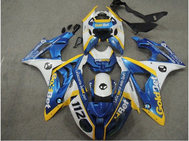 BMW S1000RR 2009-2014 - Blanco Azul GoldBet 112 BMW S1000RR 2009-2014 - Blanco Azul GoldBet 112