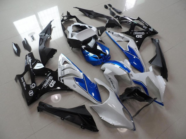BMW S1000RR 2009-2014 - Blanco Azul Negro BMW S1000RR 2009-2014 - Blanco Azul Negro