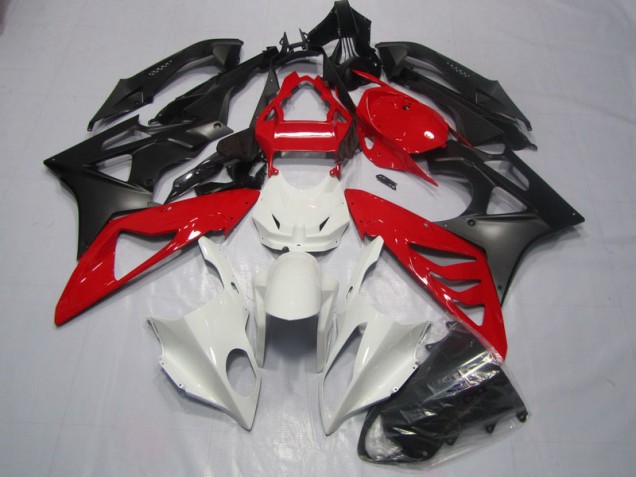 BMW S1000RR 2009-2014 - Blanco Rojo Negro BMW S1000RR 2009-2014 - Blanco Rojo Negro