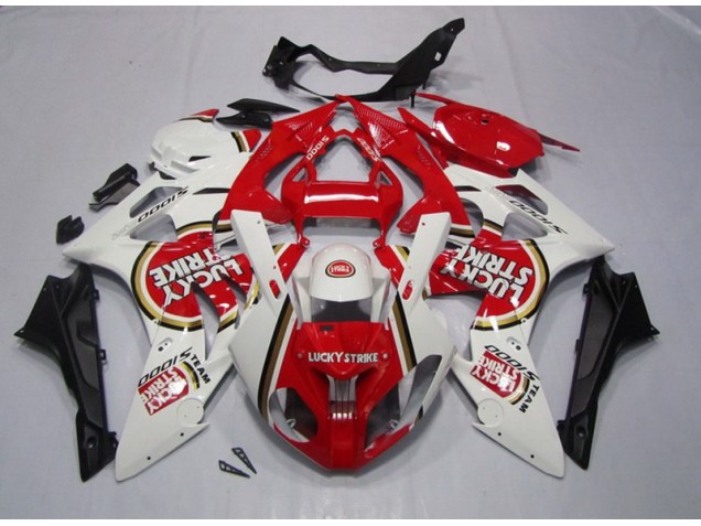 BMW S1000RR 2009-2014 - Rojo Blanco Lucky Strike BMW S1000RR 2009-2014 - Rojo Blanco Lucky Strike