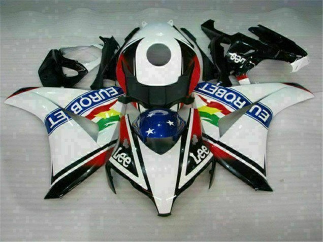 Honda CBR 1000 RR 2008-2011 - Blanco Azul Rojo Eurobet Lee