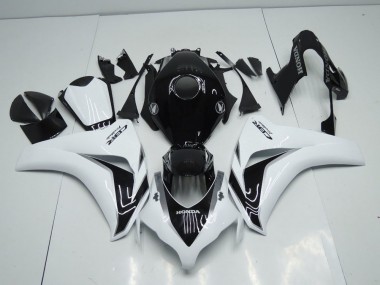 Honda CBR 1000 RR 2008-2011 - Blanco & Negro Gris