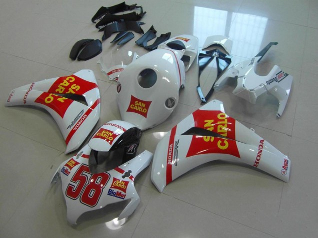 Honda CBR 1000 RR 2008-2011 - Blanco San Carlo Honda CBR 1000 RR 2008-2011 - Blanco San Carlo