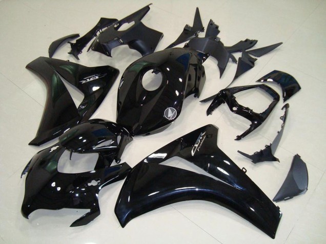 Honda CBR 1000 RR 2008-2011 - Brillante Negro Chrome Calcomanías Honda CBR 1000 RR 2008-2011 - Brillante Negro Chrome Calcomanías