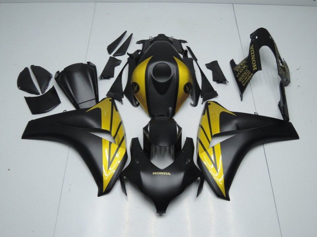 Honda CBR 1000 RR 2008-2011 - Negro Mate & Oro Honda CBR 1000 RR 2008-2011 - Negro Mate & Oro