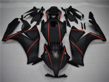 Honda CBR 1000 RR 2012-2016 - Negro Mate Rojo