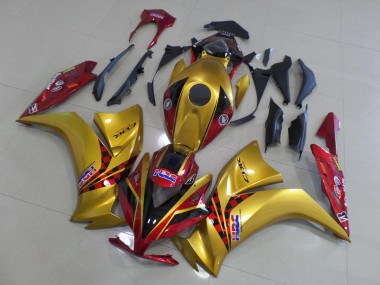 Honda CBR 1000 RR 2012-2016 - Oro & Oscuro Rojo