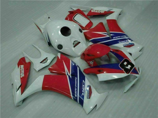 Honda CBR 1000 RR 2012-2016 - Rojo Azul Blanco Honda CBR 1000 RR 2012-2016 - Rojo Azul Blanco
