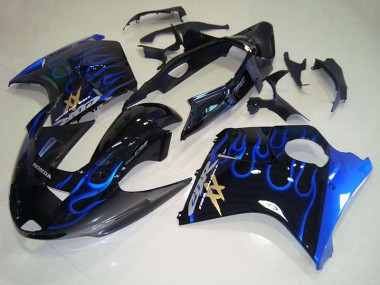 Honda CBR 1100 XX Blackbird 1996-2007 - Llama azul negra