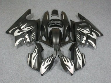 Honda CBR 600 F3 1995-1998 - Negro Blanco Llama