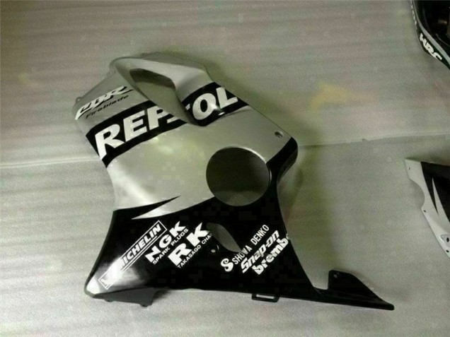 Honda CBR 600 F4i 2001-2003 - Negro Plata Repsol Honda CBR 600 F4i 2001-2003 - Negro Plata Repsol