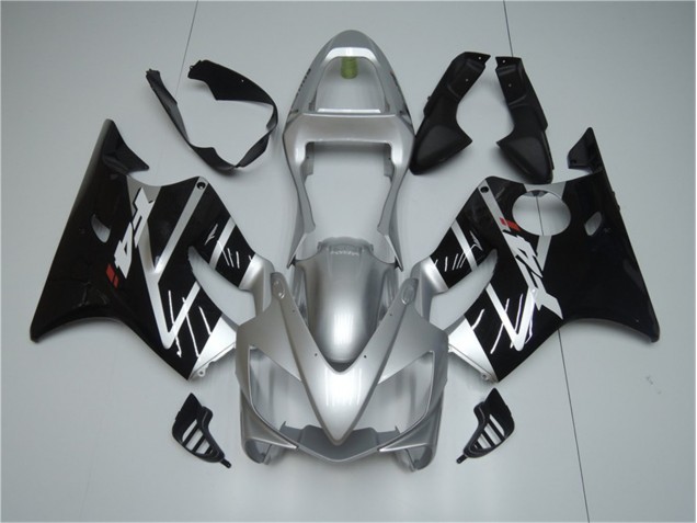 Honda CBR 600 F4i 2001-2003 - Plata Negro Honda CBR 600 F4i 2001-2003 - Plata Negro