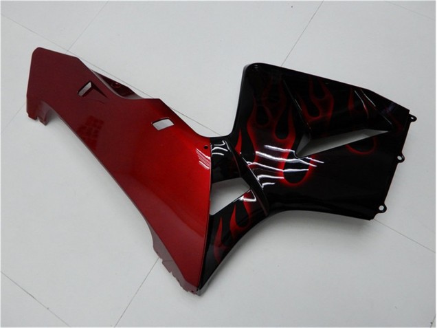 Honda CBR 600 RR 2005-2006 - Rojo Llama Negro Honda CBR 600 RR 2005-2006 - Rojo Llama Negro