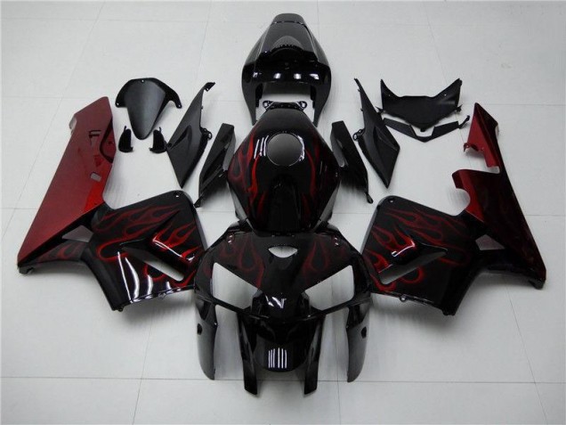 Honda CBR 600 RR 2005-2006 - Rojo Llama Negro Honda CBR 600 RR 2005-2006 - Rojo Llama Negro