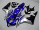 Honda CBR 600 RR 2007-2008 - Azul Plata Negro Honda CBR 600 RR 2007-2008 - Azul Plata Negro