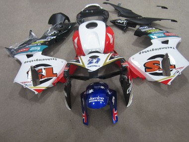 Honda CBR 600 RR 2007-2008 - Blanco Rojo Azul