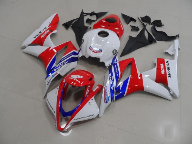 Honda CBR 600 RR 2007-2008 - Blanco Rojo Azul Motul Honda CBR 600 RR 2007-2008 - Blanco Rojo Azul Motul