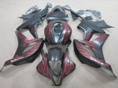 Honda CBR 600 RR 2007-2008 - Negro con Rojo Llama