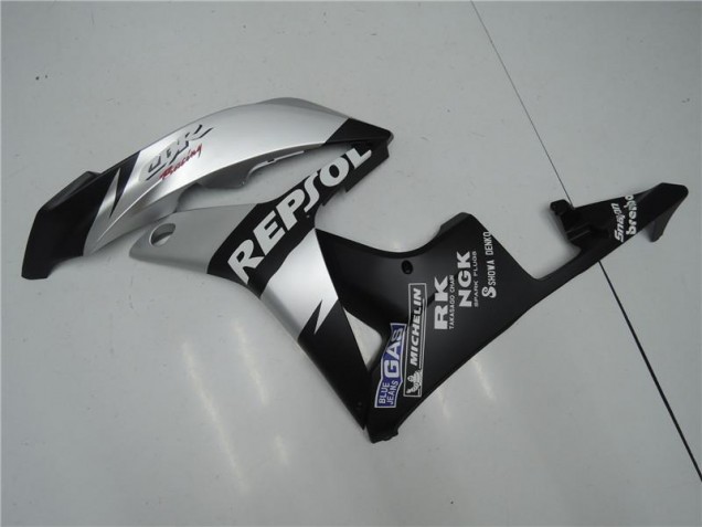 Honda CBR 600 RR 2007-2008 - Plata Repsol Negro Honda CBR 600 RR 2007-2008 - Plata Repsol Negro