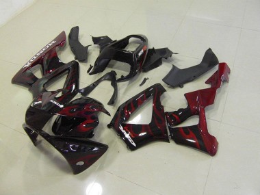 Honda CBR 900 RR 929 2000-2001 - Negro Rojo Llama
