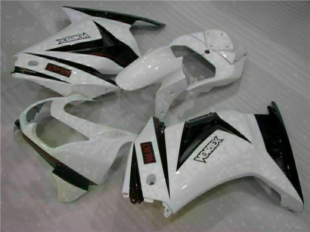 Kawasaki EX250 2008-2012 - Blanco Negro Kawasaki EX250 2008-2012 - Blanco Negro