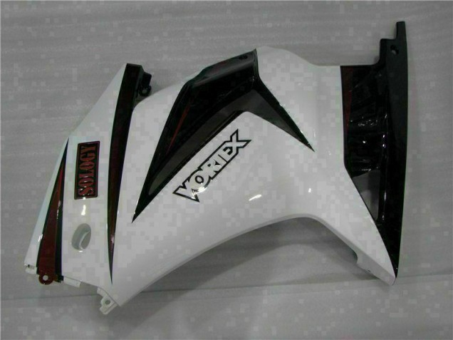 Kawasaki EX250 2008-2012 - Blanco Negro Kawasaki EX250 2008-2012 - Blanco Negro