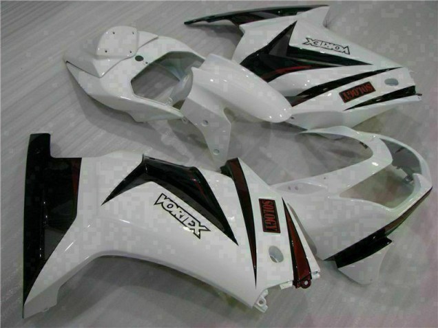 Kawasaki EX250 2008-2012 - Blanco Negro Kawasaki EX250 2008-2012 - Blanco Negro