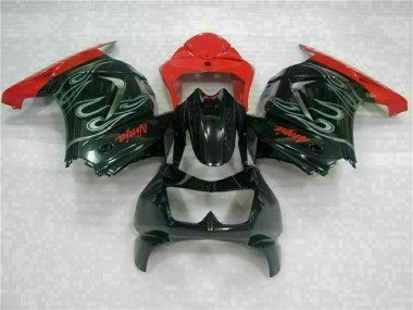 Kawasaki EX250 2008-2012 - Negro Rojo Ninja